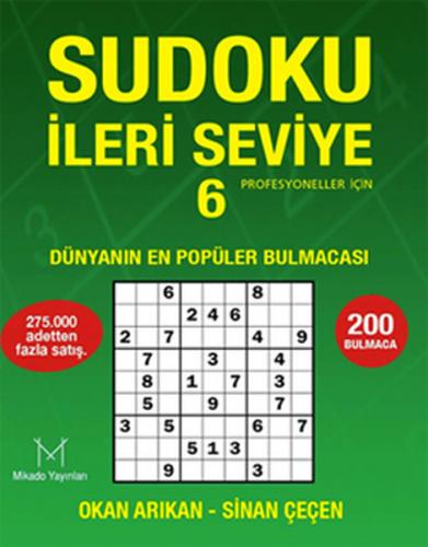 Sudoku İleri Seviye 6 Profesyoneller İçin