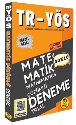 Tasarı 2025 TR YÖS Matematik 40X10 Çözümlü Deneme