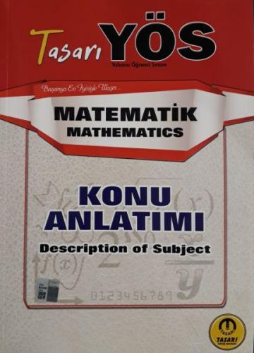 Tasarı YÖS Matematik Konu Anlatımı 2020 (Yeni)