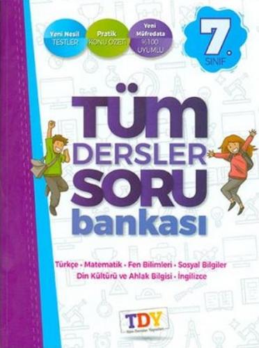 TDY 7.Sınıf Tüm Dersler Soru Bankası (Yeni)