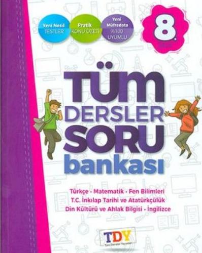 TDY 8.Sınıf Tüm Dersler Soru Bankası (Yeni)