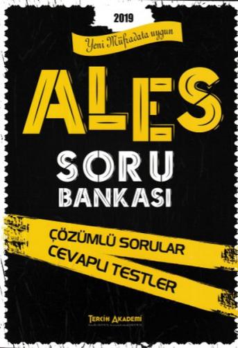 Tercih Akademi 2019 ALES Soru Bankası (Yeni)