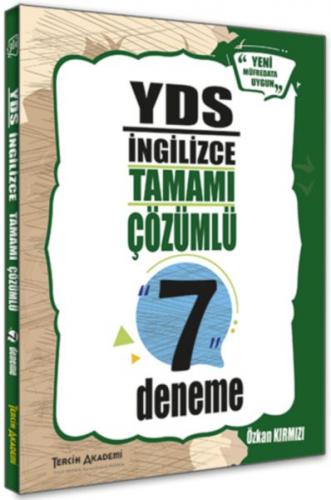 Tercih Akademi YDS İngilizce Tamamı Çözümlü 7 Deneme