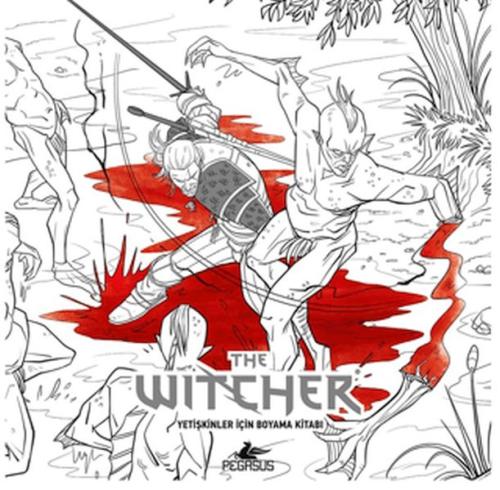 The Witcher: Yetişkinler İçin Boyama Kitabı