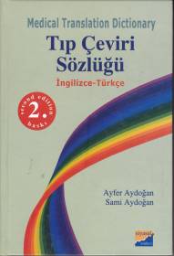 Tıp Çeviri Sözlüğü (İngilizce-Türkçe)