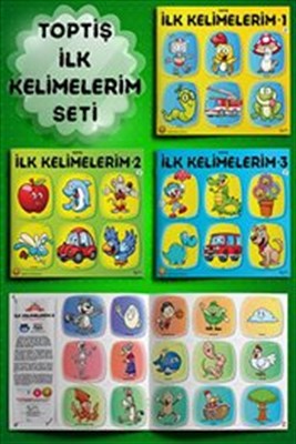 Toptiş İlk Kelimelerim Seri (3 Kitap)