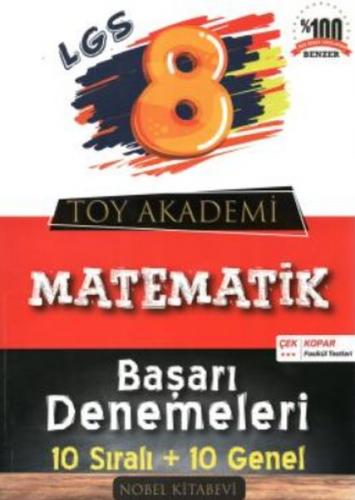 Toy Akademi 8.Sınıf Matematik 10 lu Deneme (Yeni)