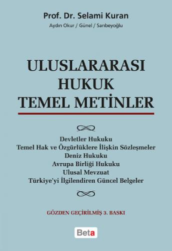 Uluslararası Hukuk Temel Metinler