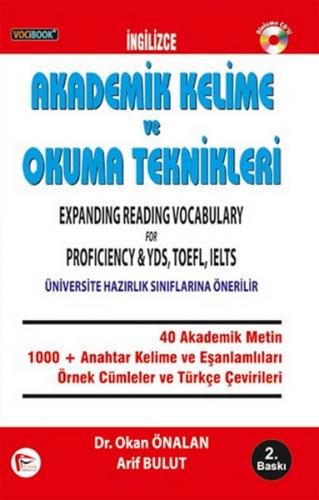 Vocibook İngilizce Akademik Kelime ve Okuma Teknikleri