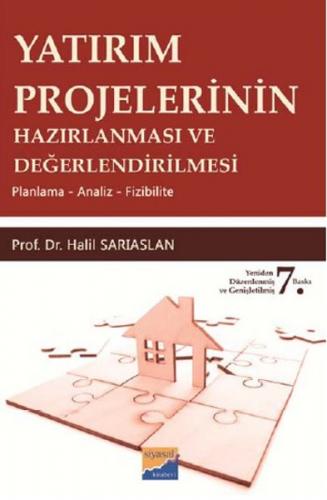 Yatırım Projelerinin Hazırlanması ve Değerlendirilmesi Planlama - Anal