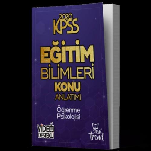 Yeni Trend 2020 KPSS Eğitim Bilimleri Öğrenme Psikolojisi Konu Anlatım