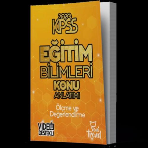 Yeni Trend 2020 KPSS Eğitim Bilimleri Ölçme ve Değerlendirme Konu Anla