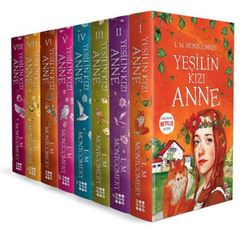 Yeşilin Kızı Anne Set - 8 Kitap