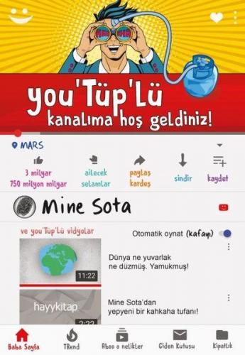 You‘Tüp’lü Kanalıma Hoş Geldiniz!