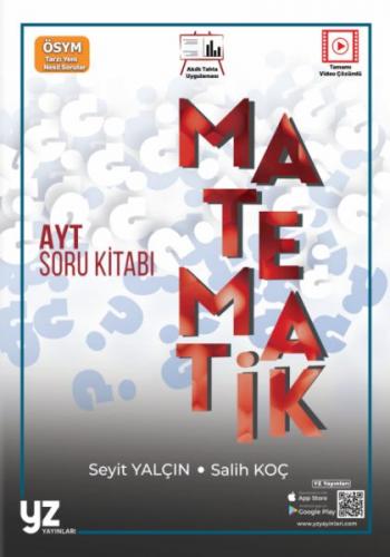 YZ Yayınları YKS AYT Matematik Soru Kitabı