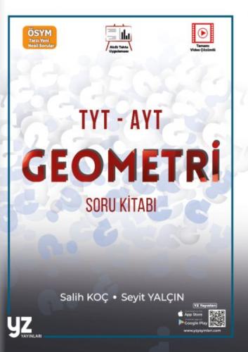 YZ Yayınları YKS TYT-AYT Geometri Soru Kitabı