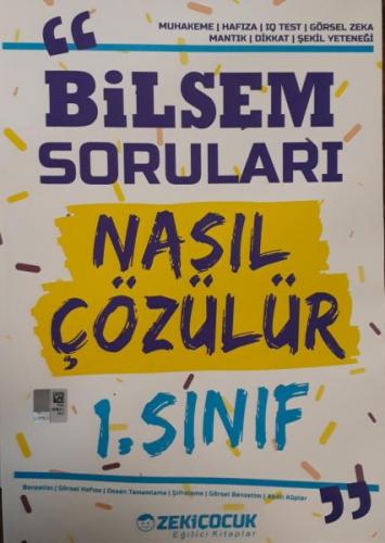 Zeki Çocuk 1. Sınıf Bilsem Soruları Nasıl Çözülür (Yeni)