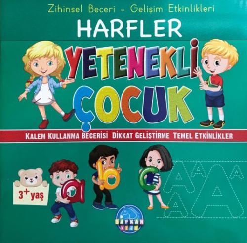 Zihinsel Beceri Gelişim Etkinlikleri Harfler Yetenekli Çocuk 3+