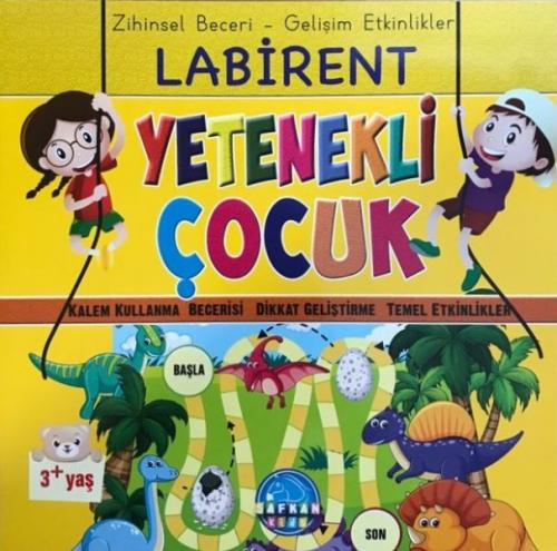 Zihinsel Beceri Gelişim Etkinlikleri Labirent Yetenekli Çocuk 3+